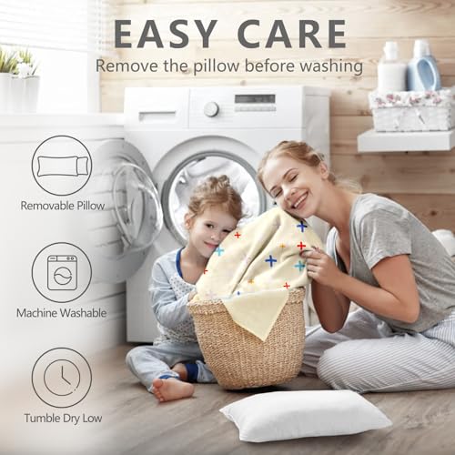 Image of Primlect Thickened Toddler Nap Mat with Removable Pillow and Minky Blanket, Extra Large 55''x35'' Sleeping Bag, Washable, Roll up, Perfect for Daycare, Preschool, Kindergarten, Boys and Girls Beige