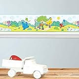 RoomMates RMK4409BD Sesame Street Peel and Stick Wallpaper Border