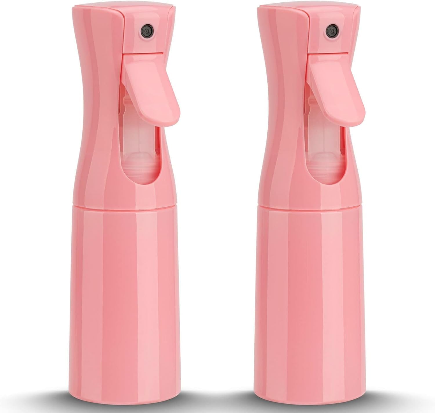 Buaak Pink 2Pcs 200ml Hair Spray Bottle,Continuous Spray Bottle