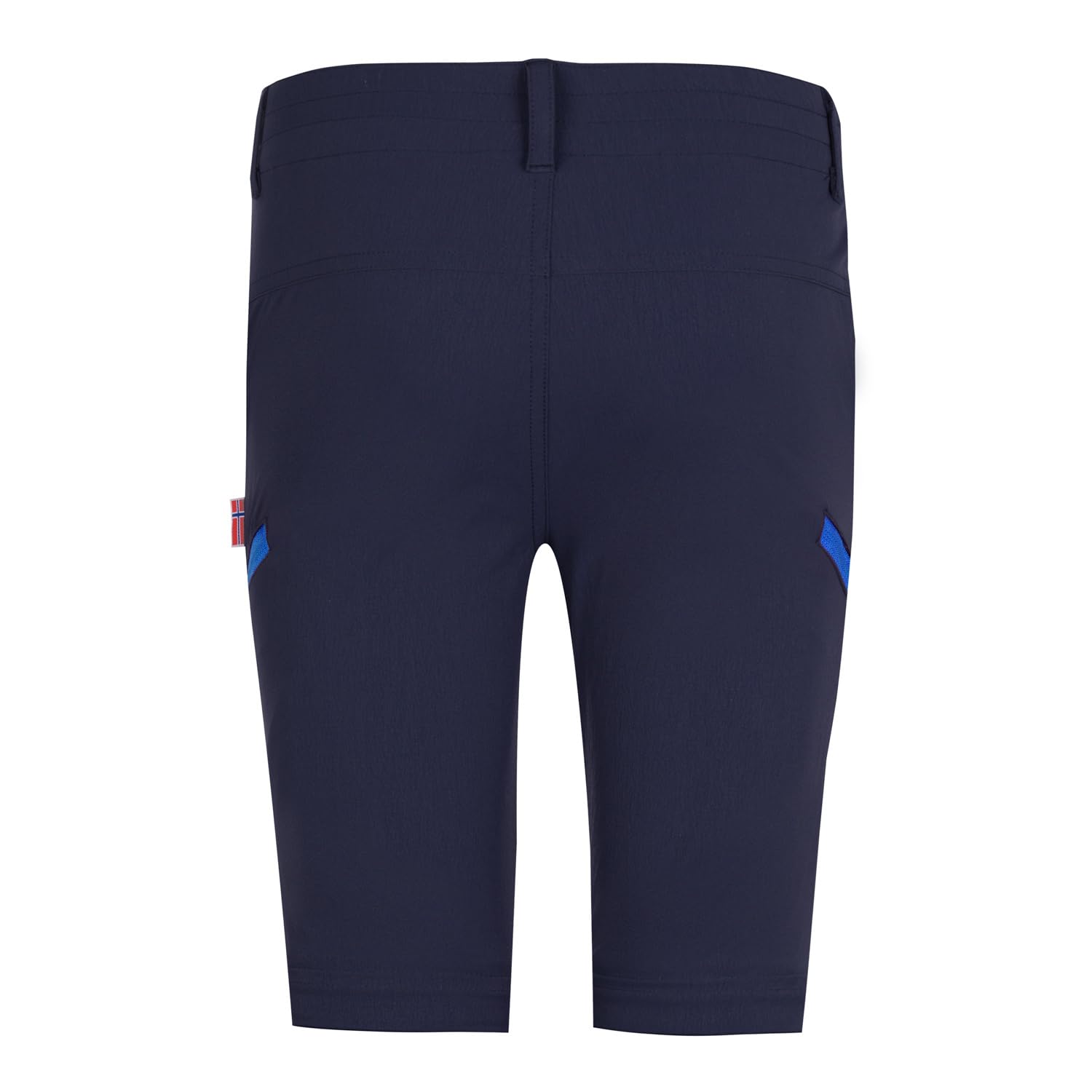 Trollkids Kjerag Zip Off - Pantalones de senderismo para niños, Azul Marino Medio, 152 cm