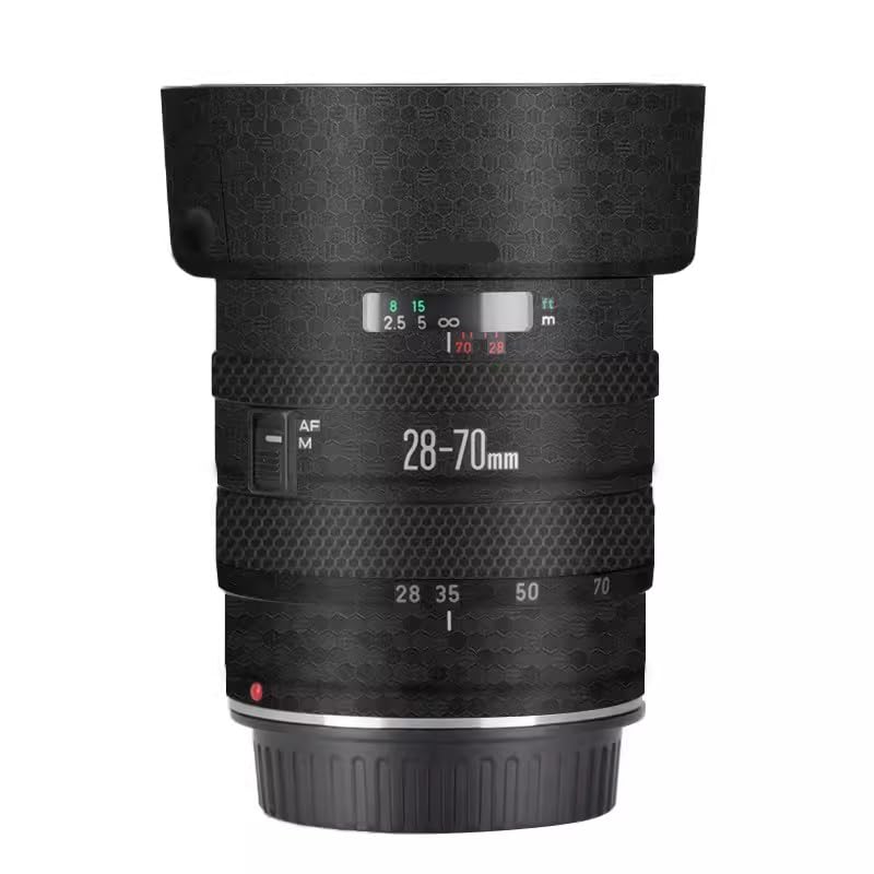 Bouchon Canon EF 28-70 mm F3.5-4.5 II film autocollant protection objectif anti-rayures