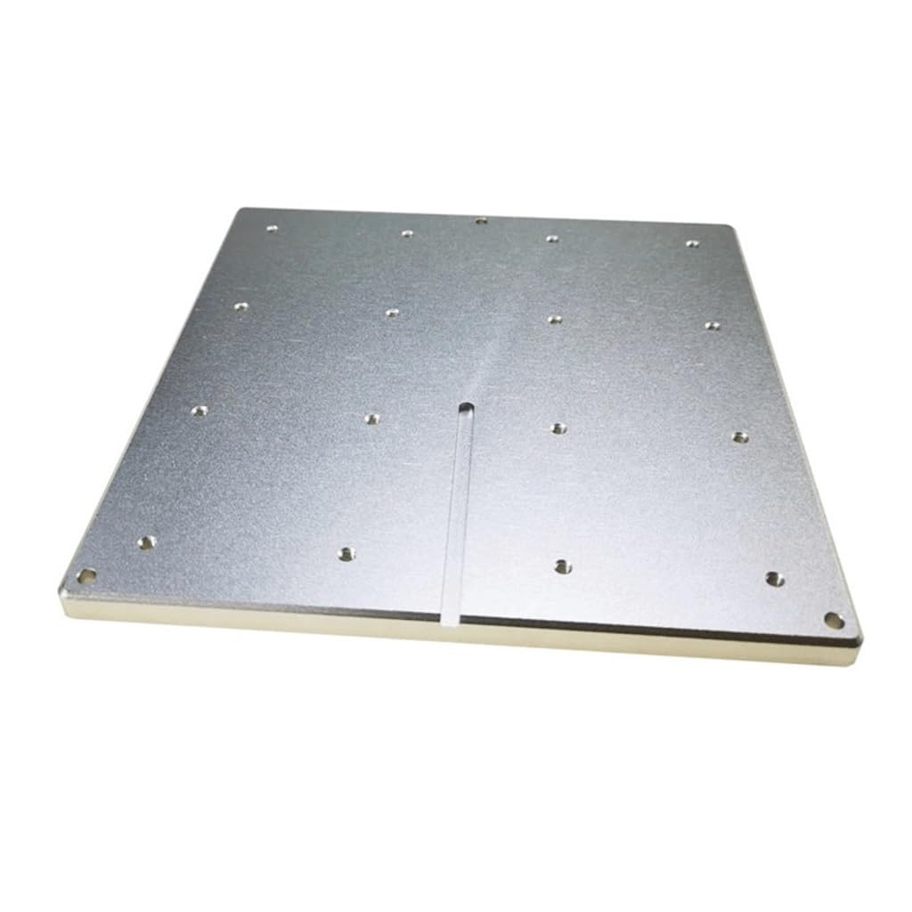Placa de Aluminio Anodizado for Impresoras - Soporte de Cama Calefactora de 150×150×8mm - 1ud
