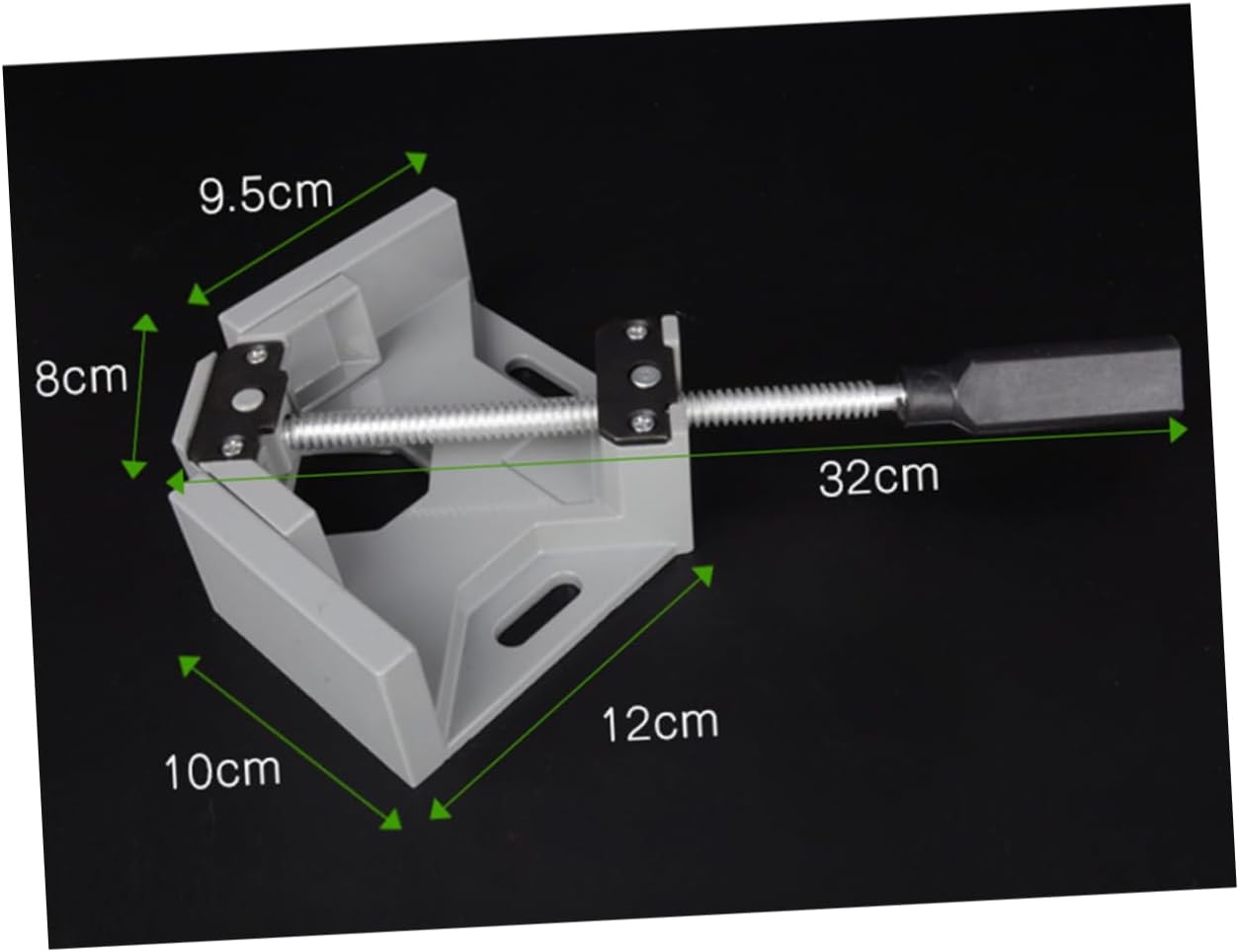 90Degree Angle Clamp Aluminum Alloy Right Angle Welding Pliers with Head for Woodworking Framing and Cabinet Installation Design