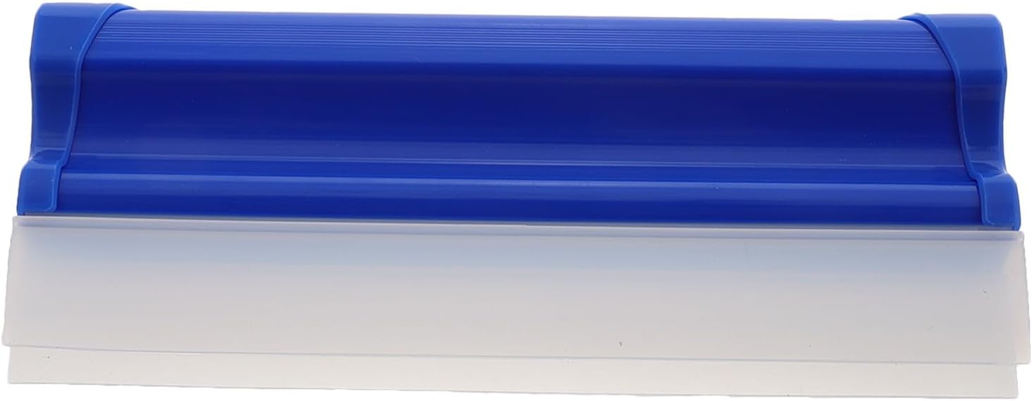 Ipetboom Car Window Squeegee Double Silicone Blade 20cm Handheld Auto Glass Cleaner Tool for Windshield, Side Mirror, and Home Use Non-Scratch Water Wiper