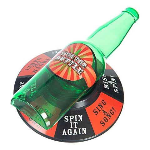 Funtime BA7500 Spin The Bottle Drinking Game, Green Cover