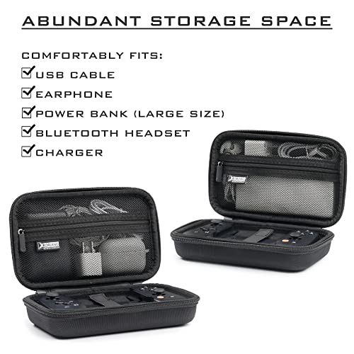 XORDING Capa para backbone, capa dura de nylon, estojo protetor grande para transporte, com pulseira