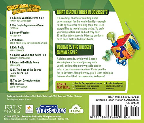 The Wildest Summer Ever: And Other Grins, Grabbers and Great Getaways (Adventures in Odyssey) - Image 2