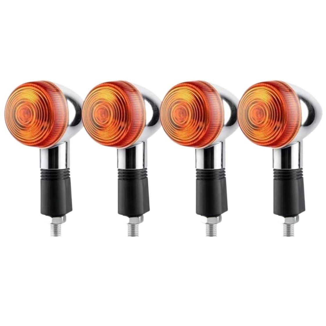Intermitentes Motocicleta Accesorios Para Motocicleta, Luces Intermitentes Universales De 12V Y 10mm, Luz Trasera Freno, Repuesto Lámpara Intermitente