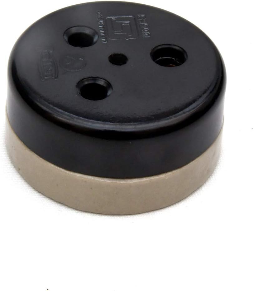 - Kalki ISI 16amp Round Socket Porcelain Base (2 pcs)