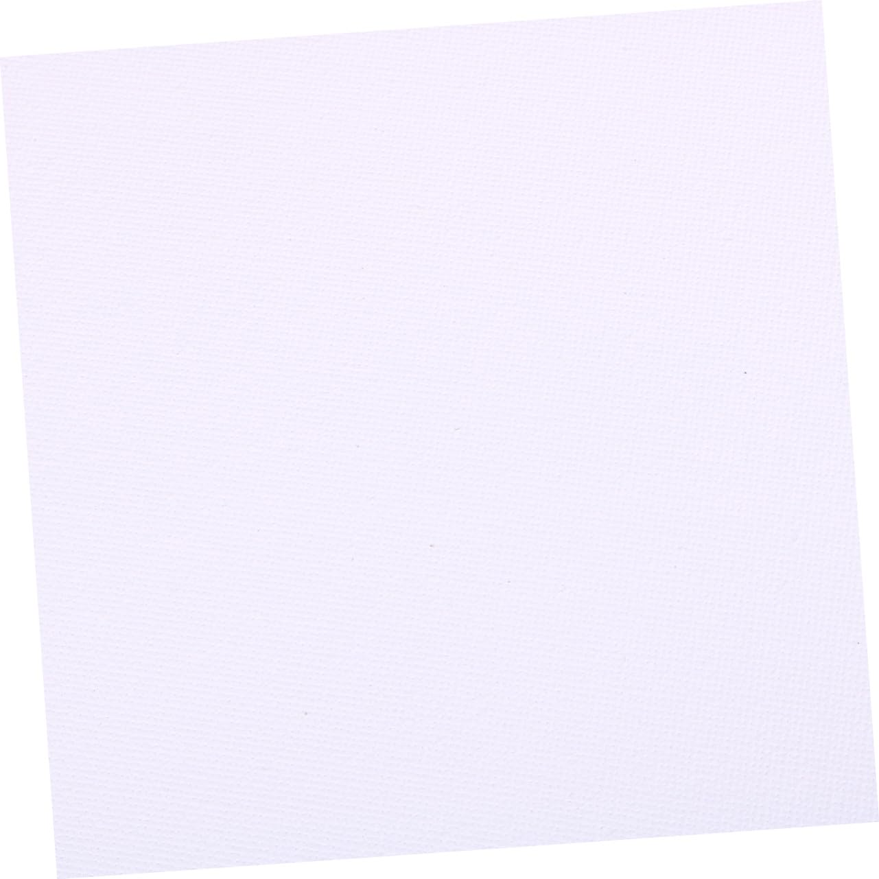 Lot de 6 Toiles Rondes Blanches en Toile de Coton Diamètre 30cm Panneaux pour Peinture DIY pour Étudiants et Amateurs D'art