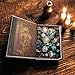 Fantasydice Nightwatch Grimoire: A Magical Spell Book-Inspired for Dice, Miniatures, and Collectible Cards Storage with Magnetic Closure