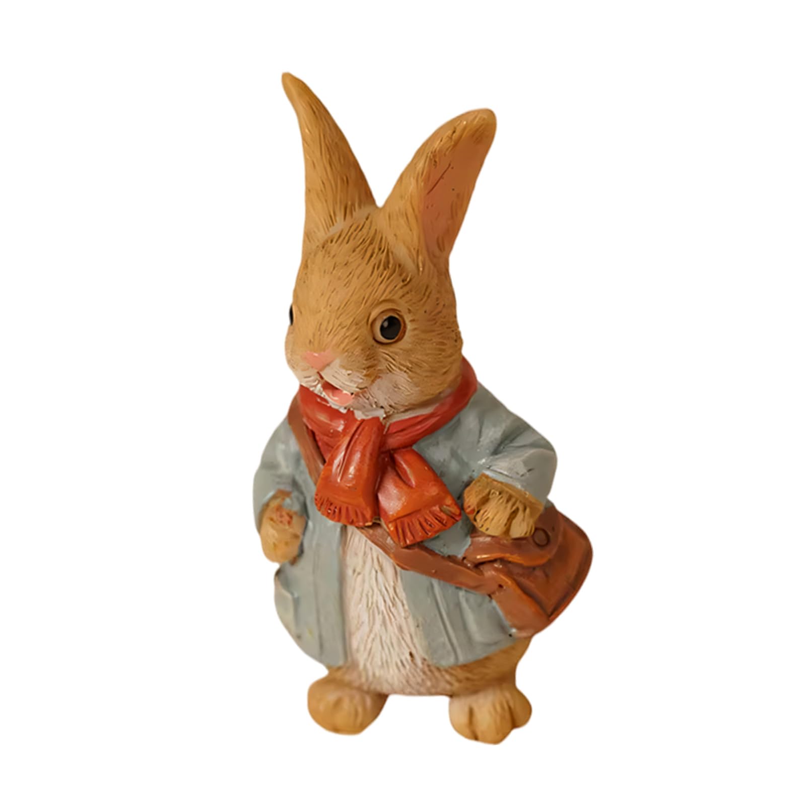 Piceioep Miniature Rabbits Figurine Easters Bunnies Rabbits Miniature Fairys Garden Decors Cake Toppers Decors Landscape Ornament Figurines