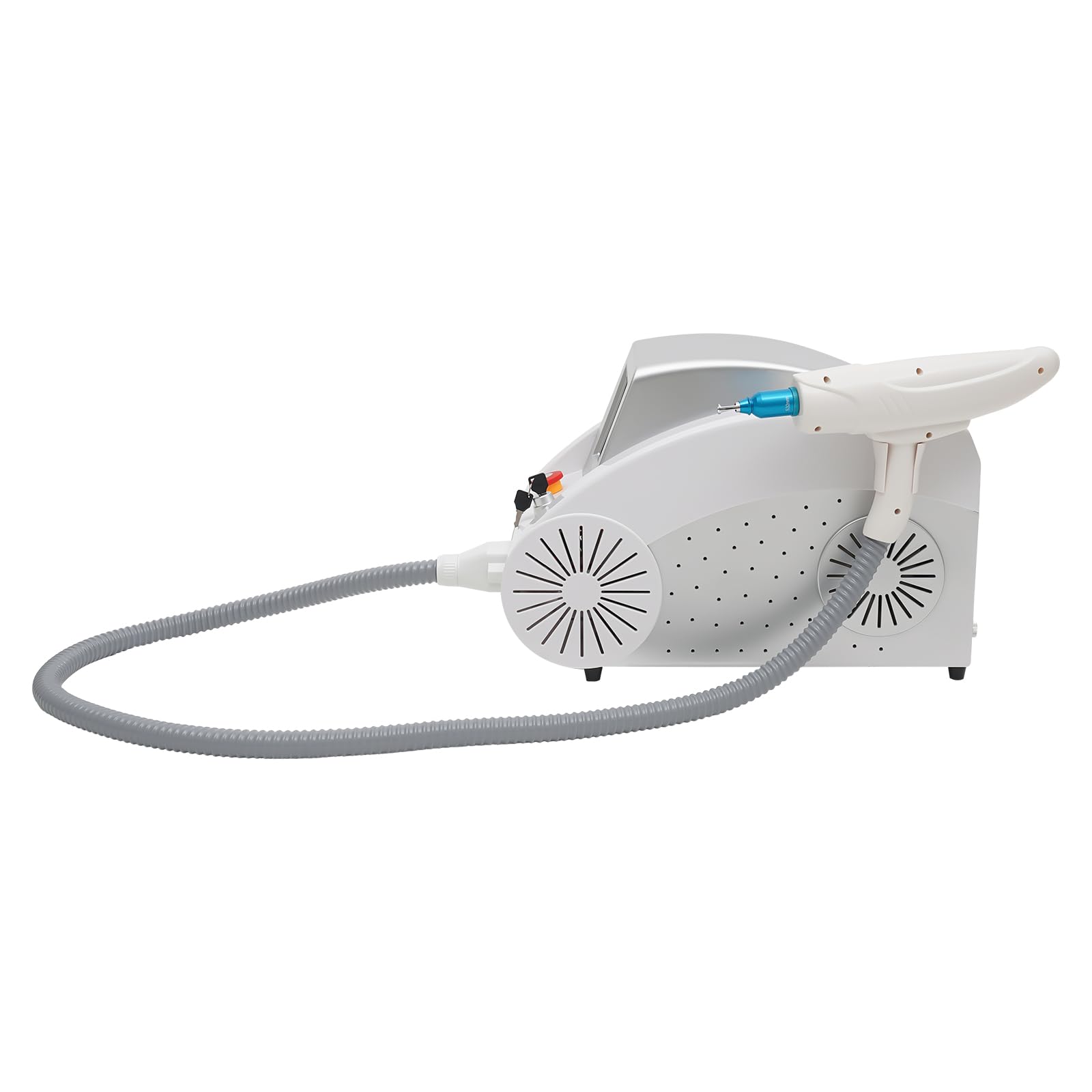 Professionelle ND YAG Laser Tattoo Entfernungsmaschine 3 Pulsenergien(Einzelpuls/Doppelpuls/Mehrfachpuls) 532nm 1064nm Schönheitssalon-Maschine für Hautflecken Sommersprossen