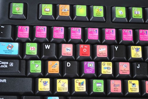 Calcomanías de teclado FL Studio: pegatinas funcionales para PC de escritorio y portátil 3