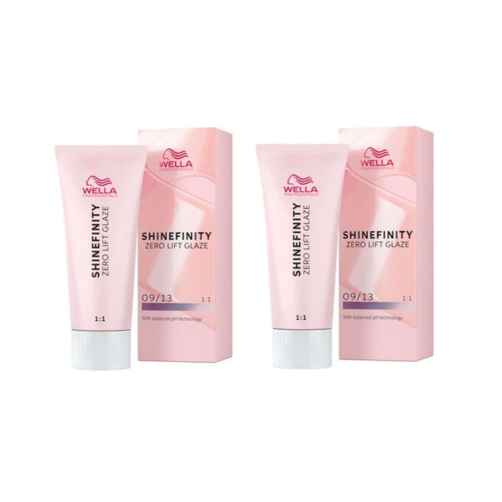 2er Wella Professionals Shinefinity 09/13 Cool Toffee Milk 60ml