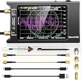 Aursinc Nanovna-H4 Vector Network Analyzer, ultimo V4.4 9KHz-1.5 GHz HF VHF UHF 4" Touch Screen Nanovna Analyzer Antenna Radio Ham, misurando i parametri di S, SWR, Fase, Delay, Smith Chart