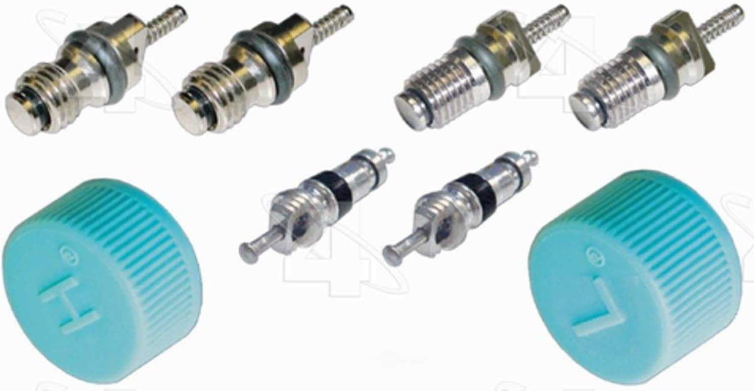 Replacement for fits A/C System Valve Core and Cap Kit-AC System Seal Kit 4 Seasons 26862