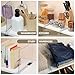 Utopia Home 4 Pack Acrylic Shelf Dividers for Closet Organization - Closets Shelf and Closet Separator for Storage and Organization - No Installation Required (Clear)