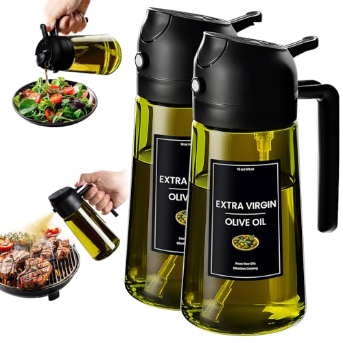 CXINYI 2 in 1 Olive Oil Dispenser and Sprayer