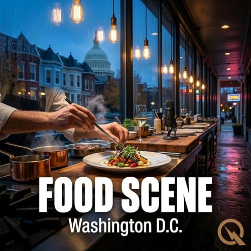 『DC Dish: Power Lunches Get Spicy, AI Menus Read Your Cravings, and Why Every Bite is Now a Political Statement』のカバーアート