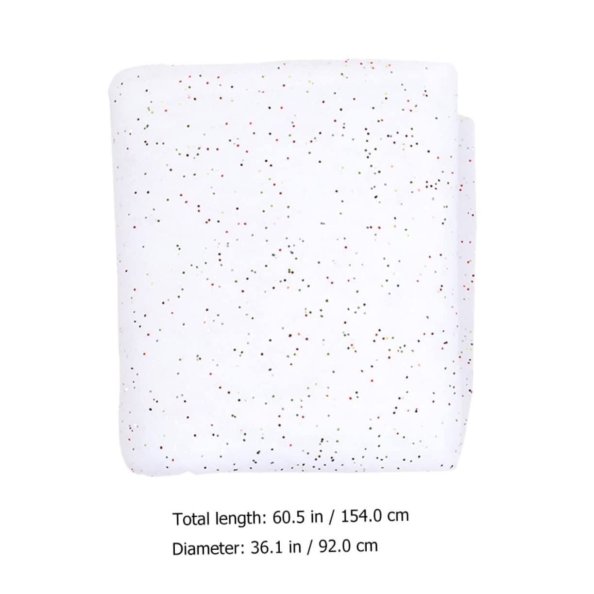 TOPPERFUN 1Sheet Holiday Artificial Snow Stylish Fake Snow for Christmas Decorations for Parties and Winter Scenes Snow Prop for Festive Atmosphere