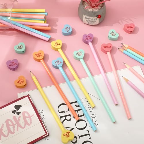 Lápices con borrador Whaline 60 pcs miniatura 3