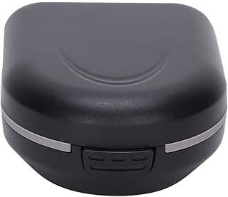 Portable Hearing Aid Case, Hearing Aid Storage Box, Hearing Aid Storage for Behind‑The‑Ear Hearing Aid Store Hearing Aids Drop Resistance