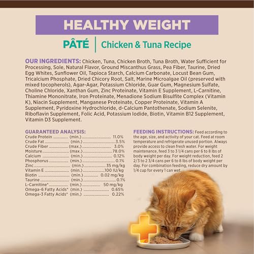 Wellness 6200 Core+ Healthy Weight Natural Grain Free Wet Canned Wet Cat Food thumb #6