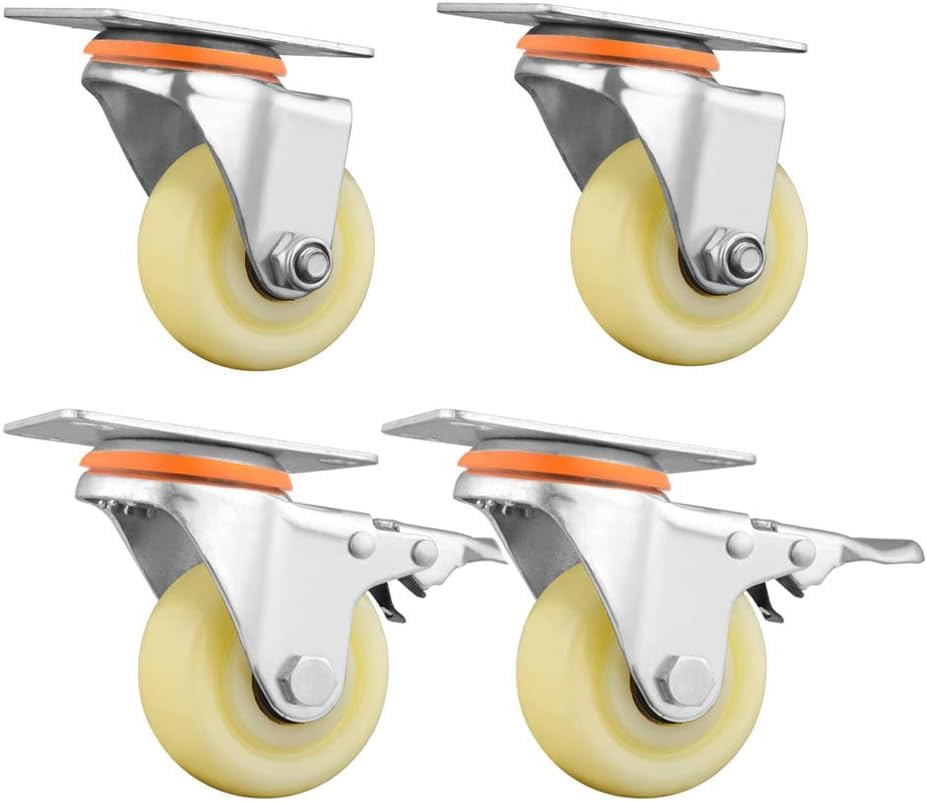 Roulettes de 10 cm pour meubles pour stopper les rayures et le mal de dos