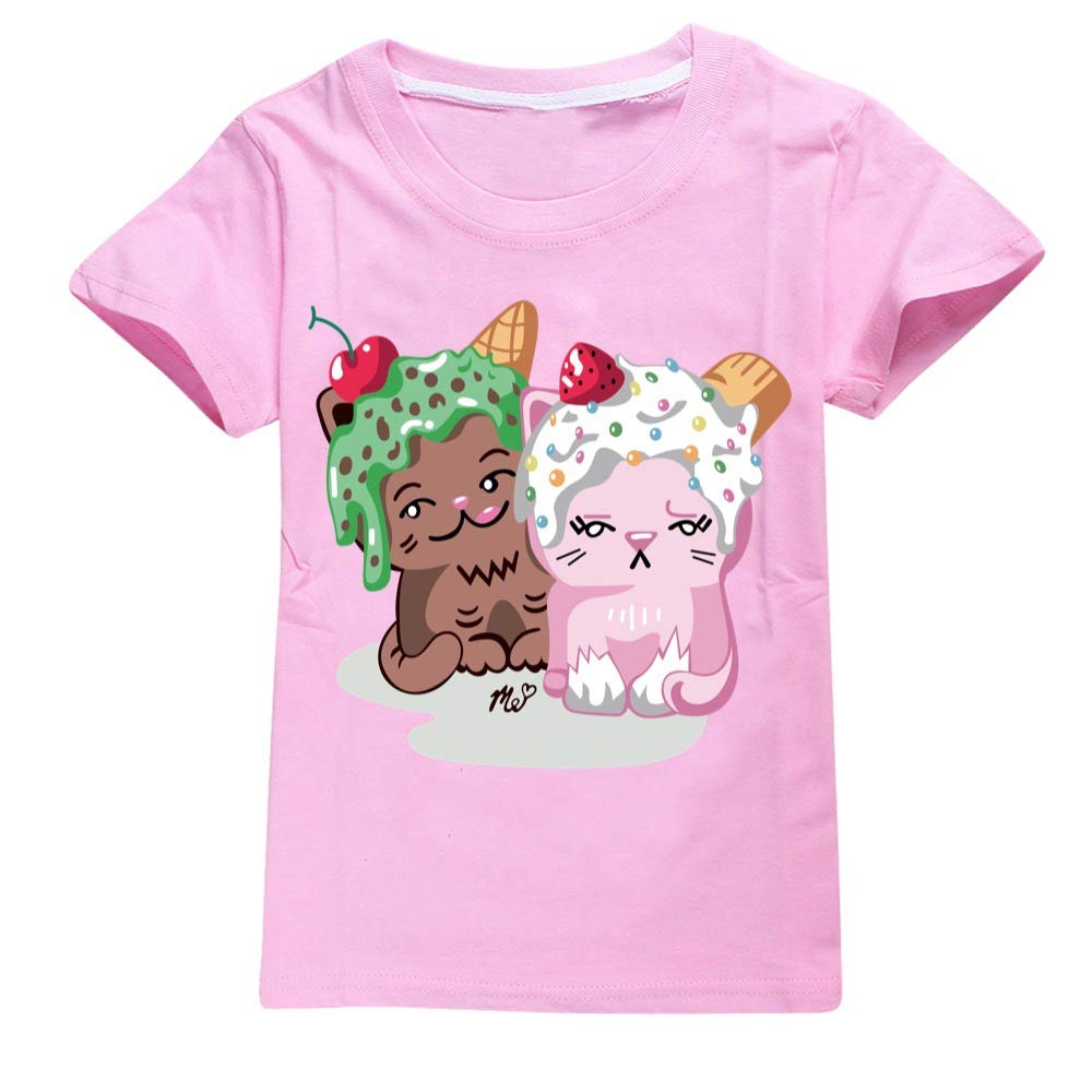 Rhymh Kids Moriah Elizabeth T Shirt Girls Moriah Elizabeth Merch for Kids Sweatshirt (Pink,150cm,9 Years,10 Years)