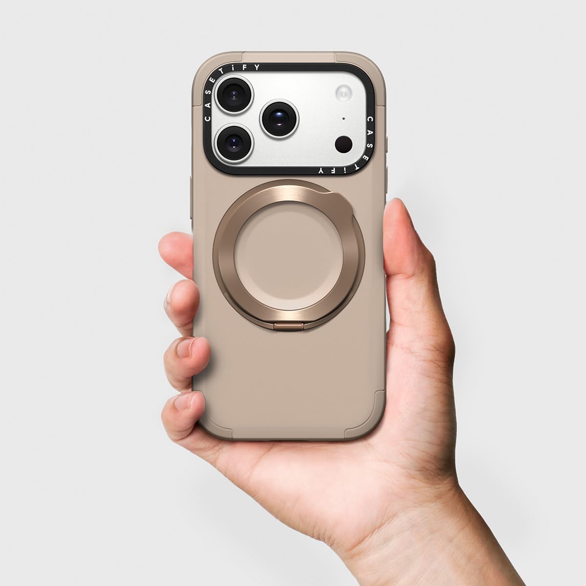 CASETiFY IPhone17pro max+ スタンド Amazon.com: CASETiFY for iPhone 17 Pro Max Case - Force Ring Stand