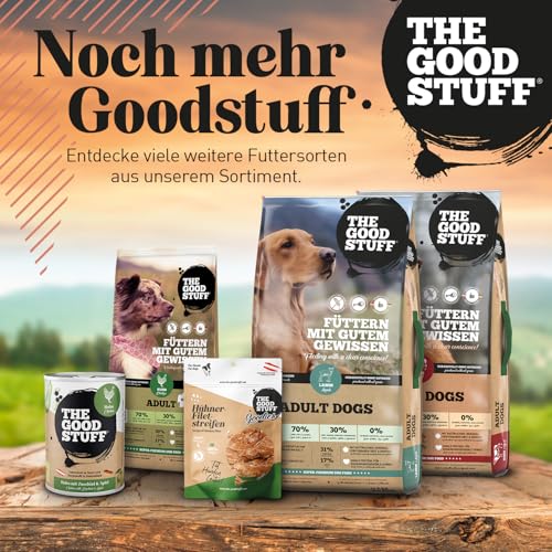 THE GOODSTUFF Pferd (Adult) 12,5 kg | Hochwertiges Hundetrockenfutter getreidefrei | Mit frischem Pferdefleisch | Hundefutter trocken für ausgewachsene Hunde | Super-Premium Trockenfutter für Hunde