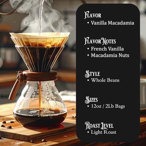 Café Um'Licious Me Vainilla Macadamia 12oz en grano miniatura 2