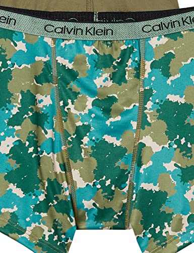 Image of Calvin Klein Kids Boys' Performance Boxer Brief Underwear 2-Pack