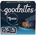 Goodnites Bedwetting Underwear for Boys, Large/X-Large (60-125+ lb.), 75 Ct, Stock Up Pack (Packaging May Vary)