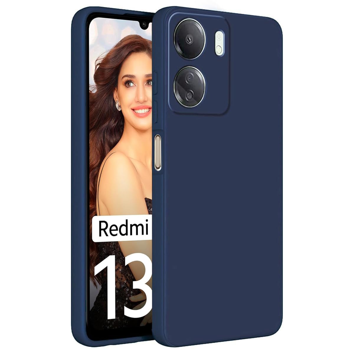 SHINESTAR Liquid Silicone Redmi 13C 4G / Poco C65 Case Cover | Microfiber Inside | 360 Degree Camera Protection Bump Back Case Cover for Redmi 13C 4G / Poco C65 - Blue (B0CRP5PHJB) Amazon Price History, Amazon Price Tracker