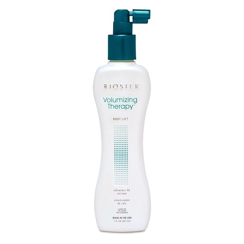 BioSilk Terapia voluminizadora de elevación de raíces, aumenta el volumen y el cuerpo del cabello, sin sulfatos, parabenos ni crueldad, 7 onzas