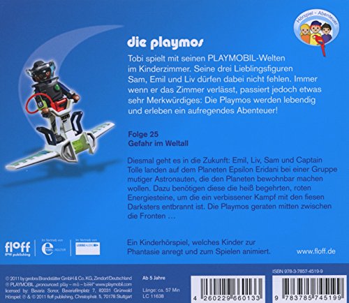 Die Playmos - Folge 25: Gefahr Im Weltall (Das Original Playmobil Hörspiel) – Bild 2