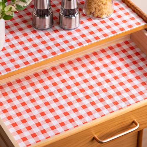 Shelf Drawer Liner Non-Slip, Non-Adhesive Cabinet Liners, 17.5IN x 10FT