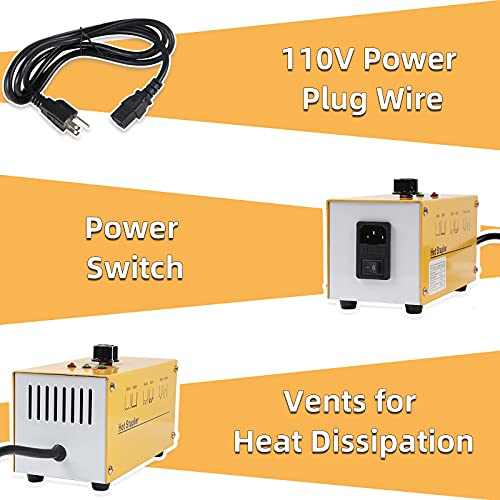 Beley Car Bumper Repair Plastic Welder Kit, 110V Hot Stapler Plastic Welding Hot Staple Gun With 700Pcs Staples #TOP5