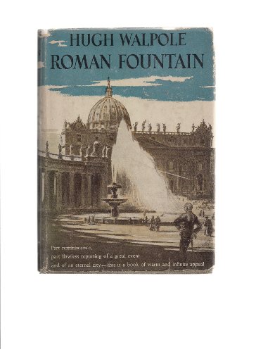 Roman Fountain 1ST Edition B000PY8UVM Book Cover