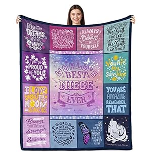Sulpoie Nichte Liebesbotschaft Flanelldecke 152x127cm