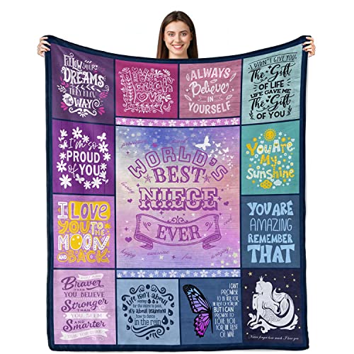 Sulpoie Nichte Liebesbotschaft Flanelldecke 152x127cm