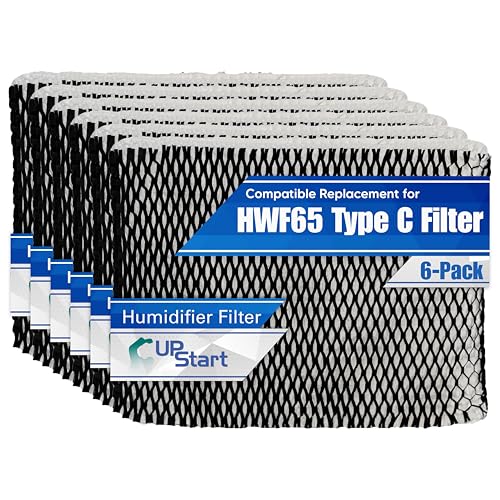 6-Pack HWF65 Humidifier Filter C for Holmes HM1865/HM2059