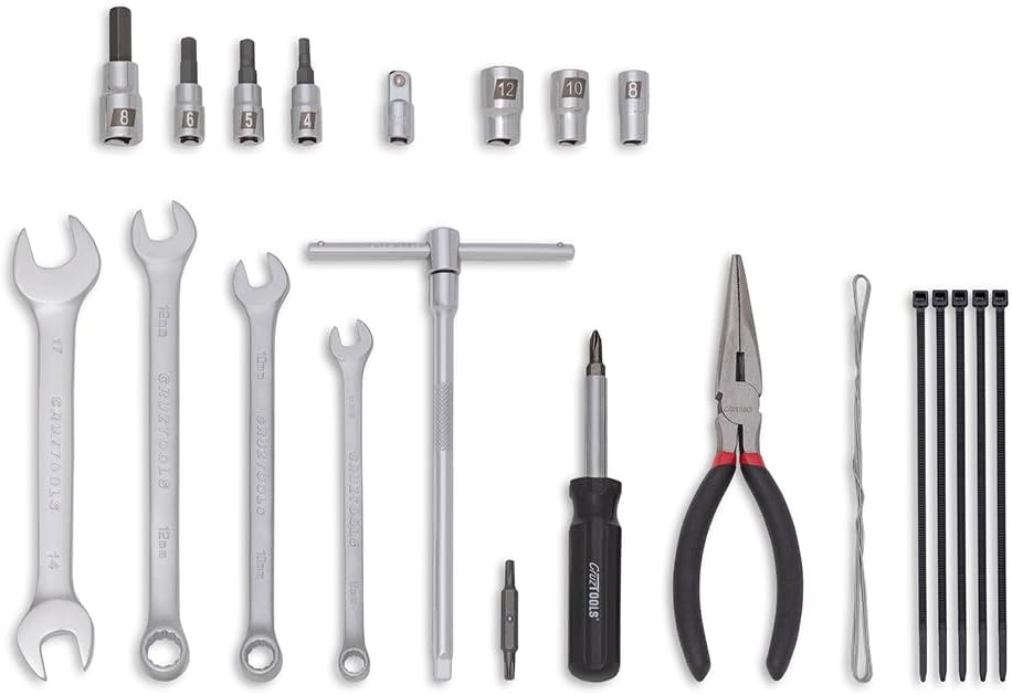 CruzTOOLS SBJM Switchback Dirt Bike Tool Kit for Honda, Yamaha, Kawasaki, Suzuki