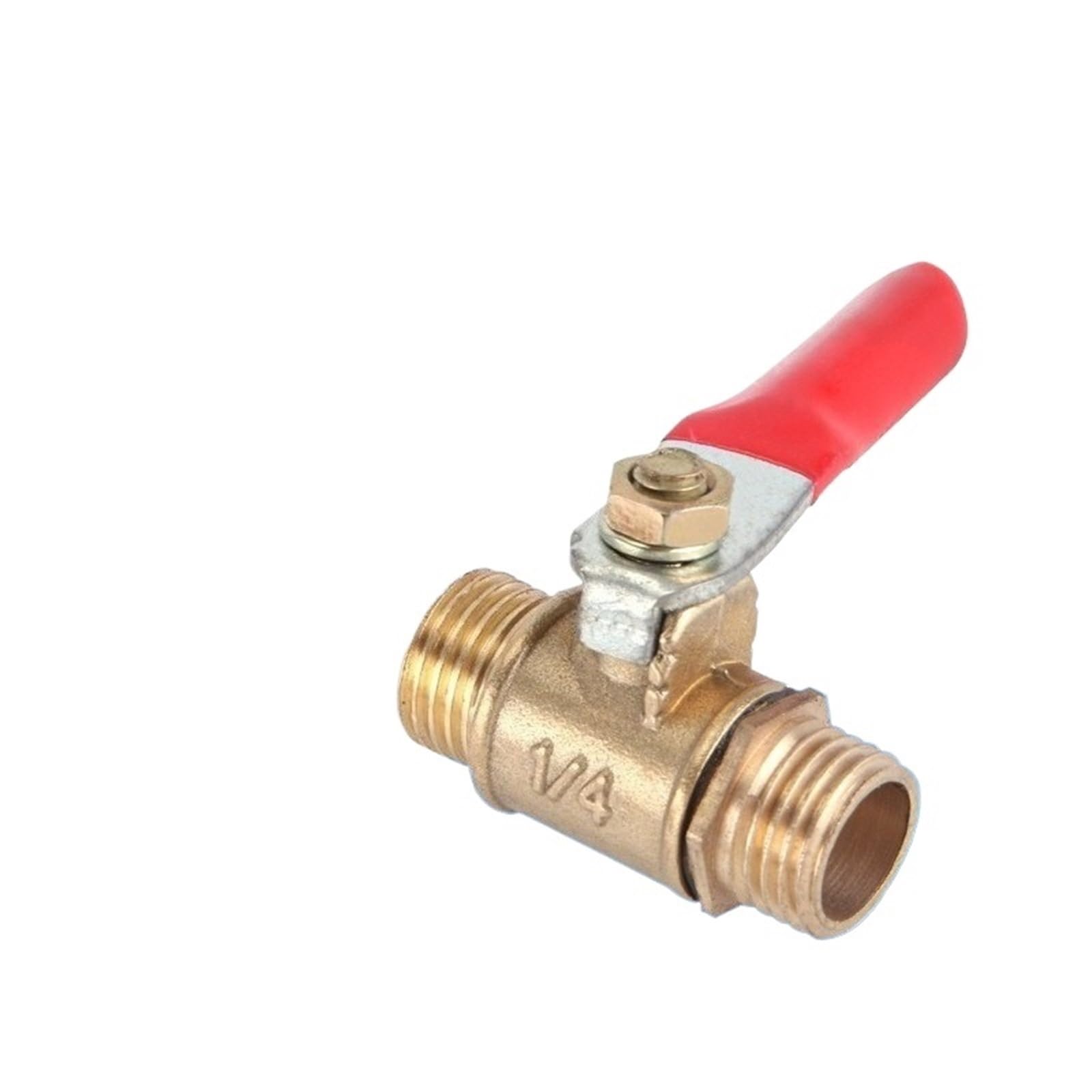 Raccord de robinet à boisseau sphérique en laiton massif 3/8 BSPT haute durabilité
