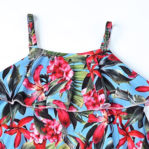 Girls Off Shoulder Shirts Summer Green Cami Tee Blouse Tops 11 Shirt 10-12 Cotton #TOP2