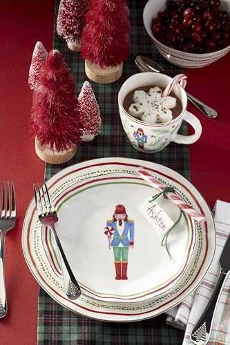 Juego de 4 Tazas de Porcelana Lenox Nutcracker miniatura 2