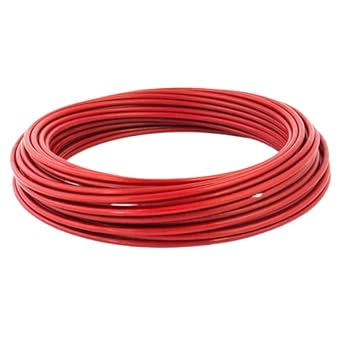 Enfogo ?5 YEARS WARRANTY ? Empower Their Projects with Our 10mm Red Copper Wire | Ideal Gift for Domestic and Industrial Electric Connections, 25 Meters