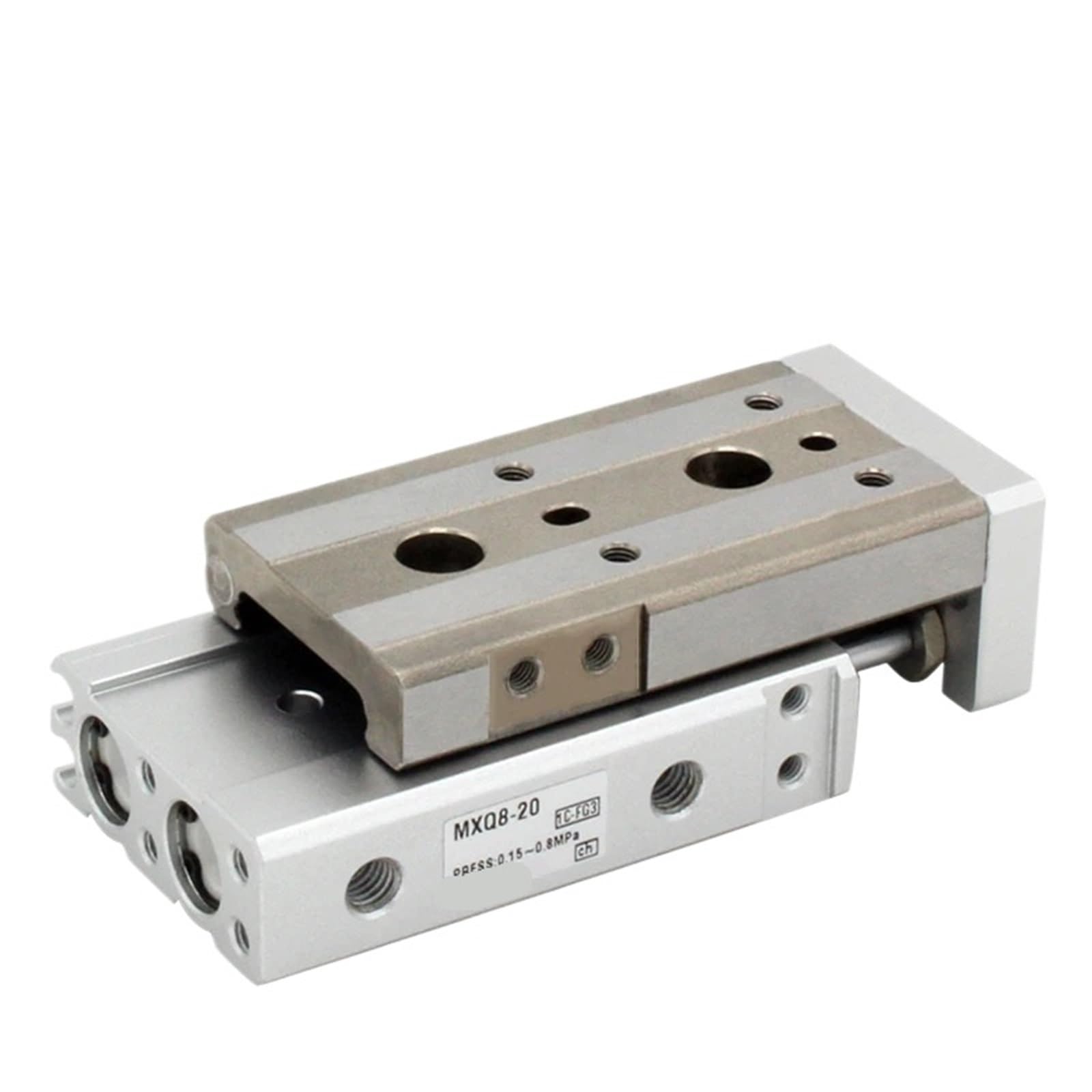 Vérin pneumatique MXQ16 à table coulissante pour transfert et manipulation précise